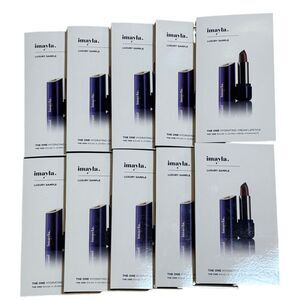 Imayla The One Hydrating Creme Lipstick Sampler Pack - Lot of 10